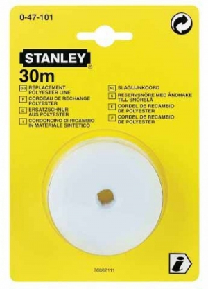 Шнур разметочный STANLEY, запасной, 30 м. Stanley 0-47-101 купить