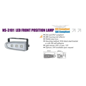Фары доп/дневного света NS-3101 LED 2x1.5W/12V