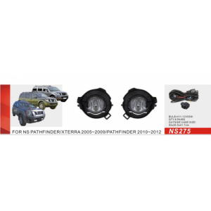 Фары дополнительные модель Nissan Pathfinder/Xterra 2004-/Navara 2005-/NS-275-W/эл.проводка