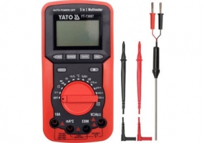 Универсальный цифровой измеритель 5в1 Yato YT-73087