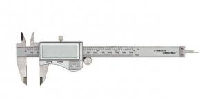 Штангенциркуль цифровой, 150 мм, большой индикатор TOPEX 31C624