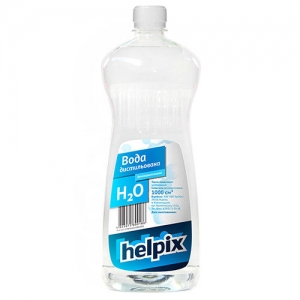 Вода дистилированная HELPIX 1Л 0186