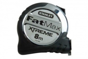 Рулетка измерительная STANLEY "FatMax® Xtreme™", 8 м х 32мм, обрезиненный литой хромир. корпус. Stanley 0-33-892 купить