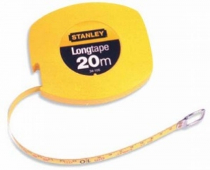 Рулетка измерительная STANLEY"Longtape", 20мх12,7мм, в пластмассовом корпусе. Stanley 0-34-105 купить