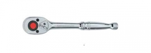 3/8" Трещотка с металлической, полированной ручкой (24 зуб.) L=195 мм Force 802311