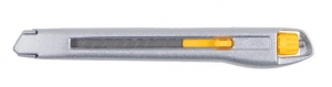 Нож металлический корпус лезвие 9мм винтовой замок Sigma 8213081