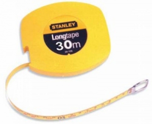 Рулетка измерительная STANLEY"Longtape", 30мх12,7мм, в пластмассовом корпусе. Stanley 0-34-108