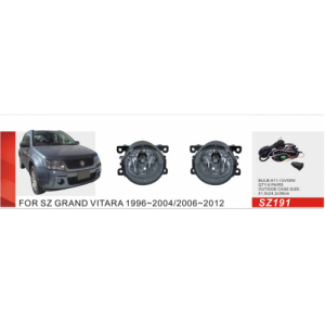 Фары дополнительные модель Suzuki Grand Vitara 1996-2004/2006-ON/Renault Scenic/Logan 2005/SZ-191W/эл.проводка