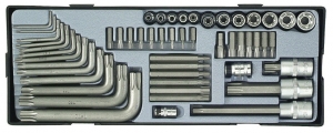 Набор инструмента Torx 52 пр. Force T3521