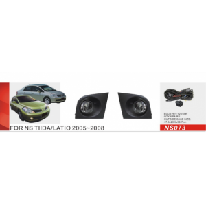 Фары дополнительные модель Nissan Tiida/Latio 2005-08/NS-073W/эл.проводка