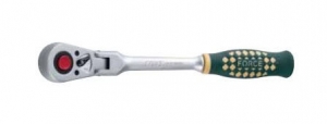 1/2" Трещотка шарнирная экстрадлинная с резиновой ручкой (24 зуб.) L=427 мм Force 802418L