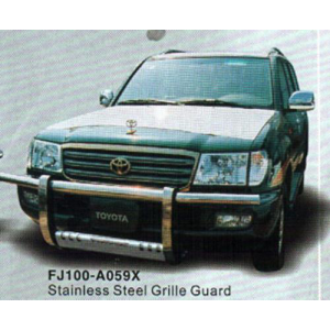 Land Cruiser 100 1998-2003 защита пер.бампера метал. FJ100-A059X