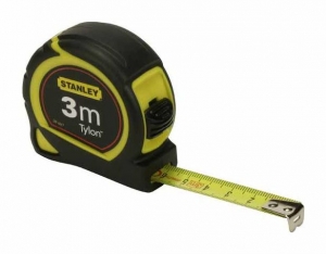 Рулетка измерительная STANLEY"Tylon™", 3мх12.7мм, в пластмассовом корпусе. Stanley 0-30-687 купить