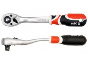 Трещотка с изогнутой ручкой 1/2" Yato YT-0732