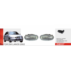 Фары дополнительные модель Daewoo/Lanos/2002/DW-037W
