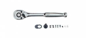 3/8" Трещотка с металлической, полированной ручкой (36 зуб.) L=175 мм Force 80235