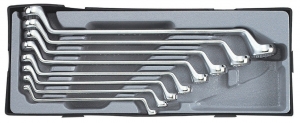 Набор ключей накидных под 75° 8 пр. Force T5081
