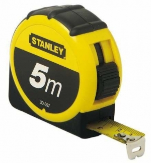 Рулетка измерительная STANLEY"Tylon™", 5мх19мм, в пластмассовом корпусе. Stanley 0-30-697