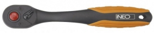 Ключ трещоточный, изогнутый 1/2", 250 мм Neo 08-511
